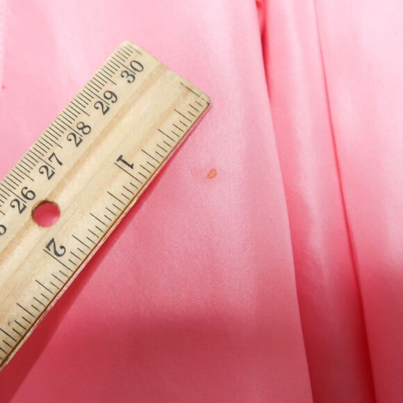 Christie & Jill Silk Button Up Shirt Size Large Pink Vintage Career 90s Barbie - Picture 6 of 12